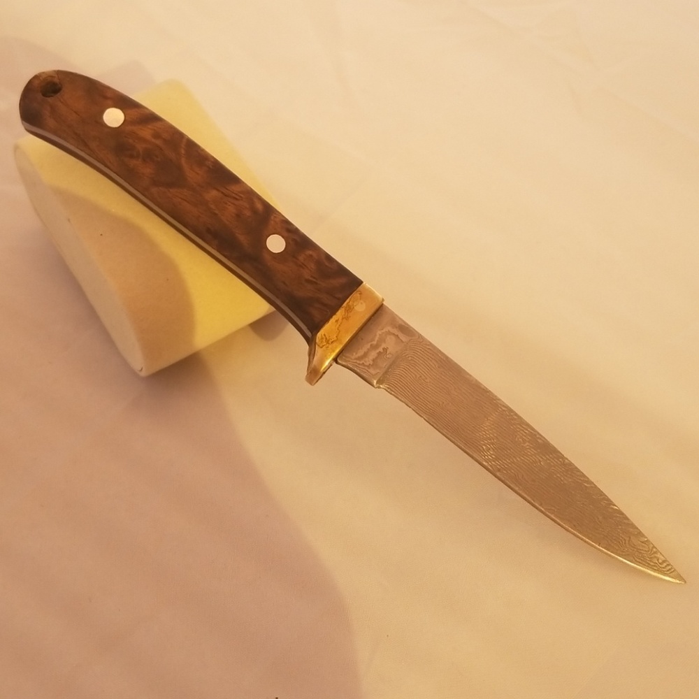 Boker German made Damascus steel from WW2 TANK